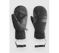 Picture Organic Clothing - Waterproof and breathable mittens - Ancon Mitts Black for Men in Leather - Size 10 Black 10