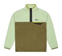 Picture - Arcca 1/4 Fleece - Fleece jumper size S, olive/green