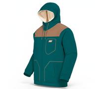 Picture - Basement Plush Zip Hoodie Deep Water - M - Sweatshirt