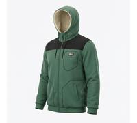 Picture - Basement Plush Zip Hoodie Smoke Pine - M - Sweatshirt