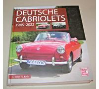 Picture Book Deutsche Cabriolets 1945-2022 BMW 507 Mercedes 300 SL