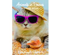 Picture Book of Animals in Frames: Gift for dementia patients and seniors living with Alzheimer’s disease. Large print for adults with simple captions. (Picture Book for Dementia Patients)