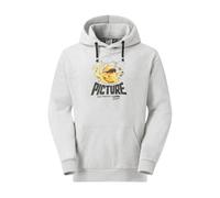 Picture Organic Clothing - Sweat à capuche - Cheasy Hoodie Grey Melange for Men in Cotton - Size S Grey S