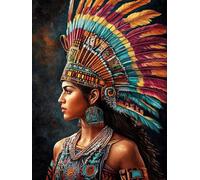 Picture Diamond Art Kits Adults, Africa Diamond Painting Kit for Beginner, DIY Round Full Drill Gem Art Set Mosaic Kits for Adults 5D Crystal Embroidery Crafts for Home Wall Decor 70x90cm, Model535