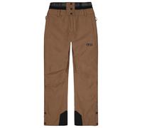 Picture Organic Clothing - Waterproof, breathable ski trousers - Exa Pants Cocoa Brown for Women in Silicone - Size XS Brown
