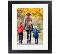 Picture Frame 8 x 10, Black, Freestanding and Wall Mountable, 20 x 25 cm, 10x8 Picture Frames, Black 8x10 Photo Frames, 8x10 Photo Collage Gallery Display
