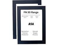 Picture Frame A2 A3 A4 A5 Size Home Decoration Photo Frames - Freestanding & Wall Mountable Table Top -Certificate Document Frames White Black Silver Oak (A5 Black (2 Pack))