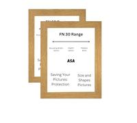 Picture Frame A2 A3 A4 A5 Size Home Decoration Photo Frames - Wall Mountable Certificate Document Frames White Black Silver Oak (A3 Oak (2 pack))