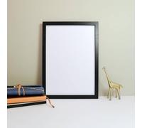 Picture Frame A3 A4 A5 Size Home Decoration Photo Frames - Poster Frame Wall Mountable Modern Certificate Document Frames White Black Oak Walnut (Black, A5)