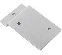 Picture/Frame/Cabinet Hanging SLATWALL Chrome Back Plate (10)