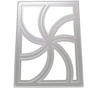 Picture Frame Cutting Dies for Card Making，Cutting Dies Cut Stencils for DIY Scrapbooking Photo Album Decorative Embossing Paper Dies for Card Making Templated+Cute Brooch Pin