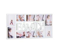 Picture frame family Multi-Photo Display Lightweight Plastic Rectangular