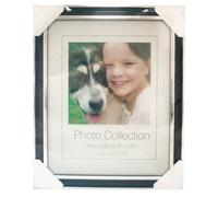 Picture Frame for Photo Size 10 x 8" Black And Silver