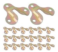 Picture Frame Hangers, 20Pcs Keyhole Hangers, Heavy Duty Iron Picture Frame for Coat Rack Mug Wooden Board