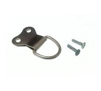 Picture Frame Hanging D Ring Double NP Nickel Plated with Screws (Pack of 10)