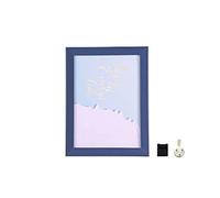 Picture Frame in Size 12.8 x 8.8cm - Photo Frame with Wall Hanging Hook - Plastic Picture Frame for Tabletop-and Wall Mounting - Photo Picture Frame for Vertical or Horizontal Display Pictures Dark B