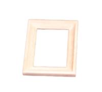 Picture Frame Miniature Dollhouses Display Accessory 1/12 Scale Realistic Zakka Wood Dollhouses Miniature Craft Frames