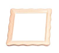 Picture Frame Miniature Dollhouses Display Accessory 1/12 Scale Realistic Zakka Wood Frame