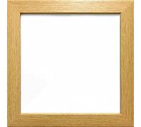 Picture Frame Photo Frames Frame Poster Black Walnut White Oak Wood Flat 1 A2 A3 A4 A5 (Oak, 14x14" (35x35 cm))