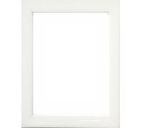 Picture Frame Photo Frames Frame Poster Black Walnut White Oak Wood Flat 1 A2 A3 A4 A5 (White, 18x12" (45.7x30.5cm))