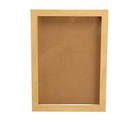 Picture Frame with Bracket, High Transmittance Glass and Foam Board, Clear Display Wall Frame for Bedroom Decor, 32.1 x 23.4 x 3cm (Madera)
