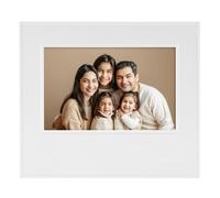 Picture Frame with Personalized Voice Recordable 60S, Original Voice Recording, Gifts for Mother, Christmas, Birthday, Mothers Day Gifts Photo Frame for Lover Parents Children Friends (White)