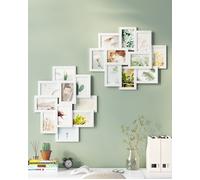 Picture Frames Collage, 10-Opening 4x6 Photo Collage Frame for Wall Decor, MDF, White