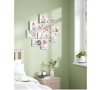 Picture Frames Collage, 12-Opening 4x6 Photo Collage Frame for Wall Decor, with Glass Front