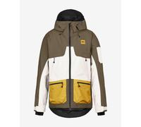 Picture Haakon Hooded Jacket Brown White Women - XS