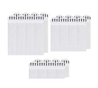 Picture Hanger Strips - White + Multiple Sizes | Wall Hanger Strips 12 Pairs | Damage Free Hangers Picture Hangers | Hooks Without Nails Adhesive Tape Wall Strip for Posters Home Use