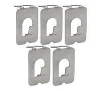 Picture Hangers, 5-Piece Storage Holder - Hooks for Frames and Hangers Without Nails | For Paintings Photos Towels Bags Home Bedroom Living Room