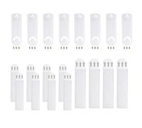 Picture Hangers for Sawtooth and Wire Frame, 8 Sawtooth Picture Hangers/Wire Back Hangers, No Nails Needed, 12 Large Removable Adhesive Strips, for Home and Office Decor