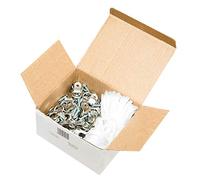Picture Hanging Hooks Kit - 120 High-Strength D-Rings with Screws and 10M X 4mm Braided Cord for Hanging Picture Frames to Wall | Ideal for Family Paintings Wedding Photos & Mirrors