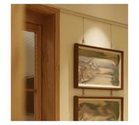 Picture Hanging Kit - Heavy Duty Picture Rail Hooks & Frame Wall Hangers Set for Gallery Painting Exhibitions & Studio Photo Display - Includes 2m Rail & 1m Cable