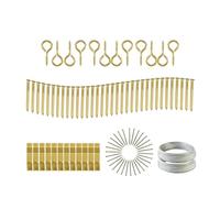 Picture Hanging Kit Professional Wall Hook Set Frame Pictures Hanging Hooks Nails & Hanging Wire Suitable for Photo Frames Paintings Artwork Cross Stick Wall Clocks Displaying Home Accessories172pcs