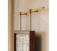 Picture Hanging Kit with Heavy Duty Wire, Artwork Rail System for Art Gallery & Studio, Drywall Track Hangers，for Secure Art Display