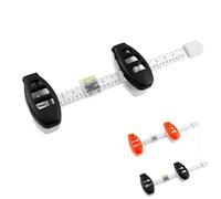 Picture Hanging Level Tool, Marking Ruler with 20 Nails for Frames | 3-in-1 wall guide, ABS marking ruler, 20 nails included, fits frames/mirrors/shelves, no extra holes