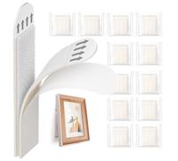 Picture Hanging Strips Heavy Duty, No Nails Adhesive Extra Strong Velcro Picture Hanging, Command Heavy Duty Wall Mounting, Damage-Free Tape 36-Pairs(72 Strips)