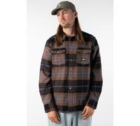 Picture Organic Clothing - Long sleeves Shirt - Hillsboro Shirt Shitake for Men - Size M - Brown Brown M