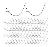 Picture Hooks for Drywall | Versatile | 10.8x4.7cm | Heavy Duty Wall Hangers | Zinc Alloy No-Drill Mounting Hardware | Reliable Weight-Bearing Art Installation Kit | for Home Office Apartment