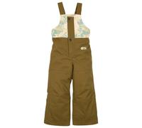 Picture - Kid's Snowy Toddler Bib Pants - Ski trousers size 4 Years, brown