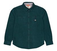 Picture Organic Clothing - Organic cotton Shirt - Lewell Shirt Deep Water for Men - Size M - Green Green M