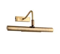 Ensora Lighting Beckett Picture Wall Light Antique Brass, Gold