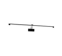 Picture Light Modern Led Wall Lamp Black Silver Bathroom Light 80 100 cm Interior Wall Light Wall Mounted Long Picture Light for Painting Dartboard Picture Frame (Color : 5500-7000K, Size : 800mm)