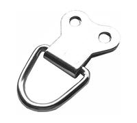 Picture Mirror Frame Hanging D Ring Large Double with Screws Nickel Plated, Pack of 100