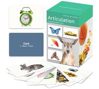Picture My Picture Articulation Flash Card Set - Speech Therapy Tool for Vocabulary, Communication & Thinking, Scratch-Resistant with Activity Guide, Suitable for Education, ESL & ABA - Set of 210