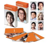 Picture My Picture Feelings Flash Card Bundle - Speech Therapy Tool for Vocabulary, Communication & Thinking, Scratch-Resistant with Activity Guide, Suitable for Education, ESL & ABA - Set of 80