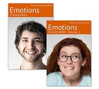 Picture My Picture Feelings Flash Card Bundle - Speech Therapy Tool for Vocabulary, Communication & Thinking, Scratch-Resistant with Activity Guide, Suitable for Education, ESL & ABA - Set of 80