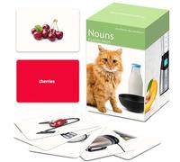 Picture My Picture Nouns Flash Card Set - Speech Therapy Tool for Vocabulary, Communication & Thinking, Scratch-Resistant with Activity Guide, Suitable for Education, ESL & ABA - Set of 200