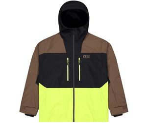 PICTURE Object Jacket - Men - Brown / Black / Yellow - size S- model 2025 S